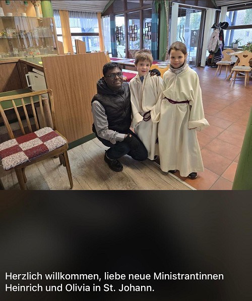 Neue Ministranten